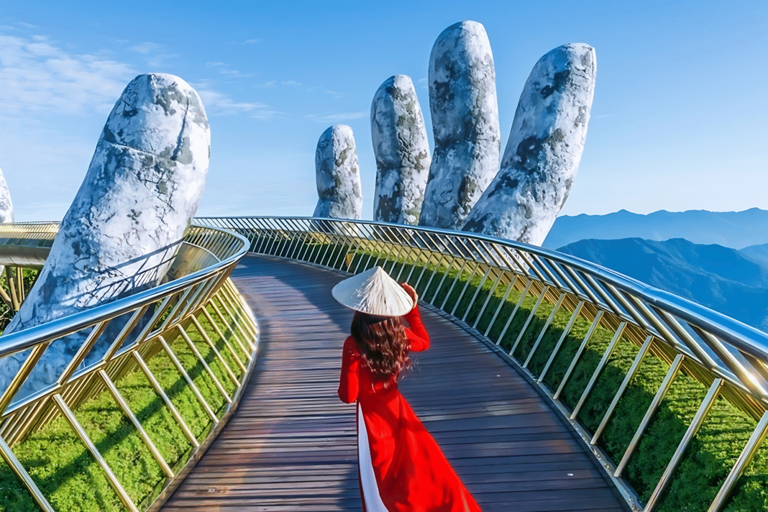 Scenic view of Vietnam showcasing cultural landmarks and natural beauty, ideal for travelers booking tours from Delhi with Tripvedas Yatra & Holidays, one of the best travel agencies in Delhi and India.