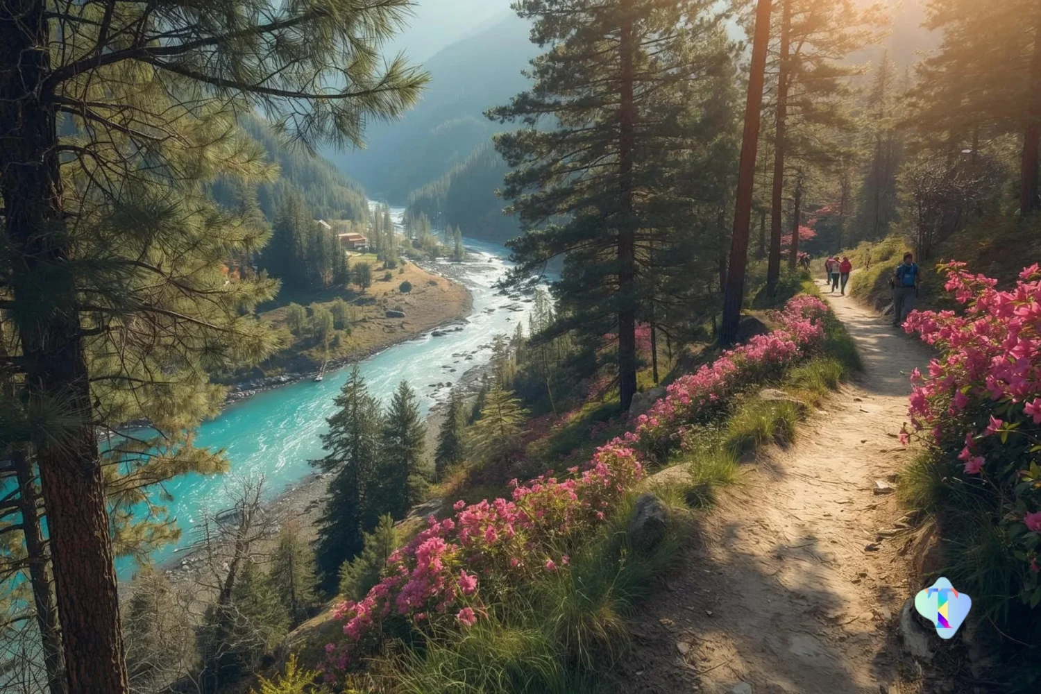 Kinnaur Valley Backpacking Trip from Delhi with Tripvedas Yatra & Holidays – scenic views of Chitkul, Kalpa, Nako, and Sarahan in India.