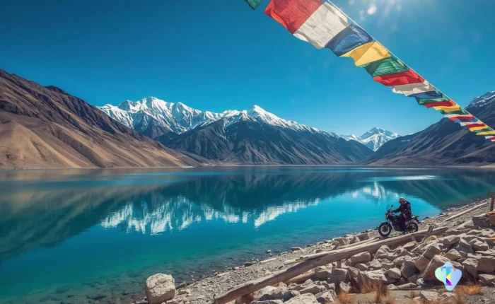 Leh Ladakh bike trip by Tripvedas Yatra and Holidays – explore Hanle, Umling La, Tso Moriri, and high-altitude Himalayan passes on an adventurous ride