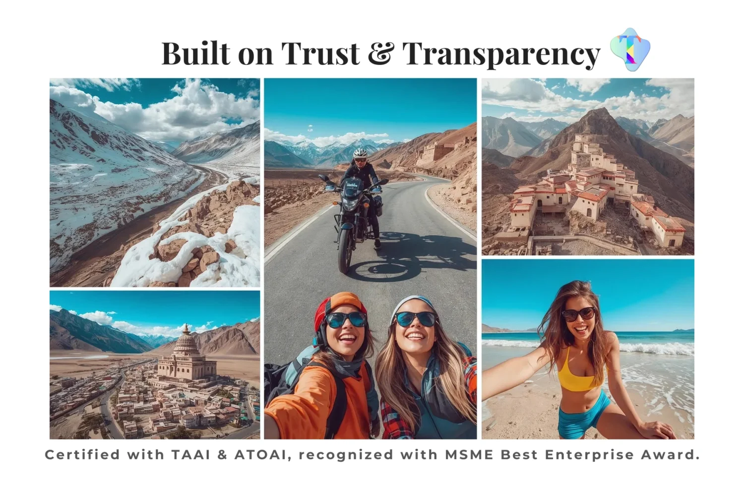 TripVedas Yatra & Holidays travel slide showcasing Delhi and India tour packages and holiday trips